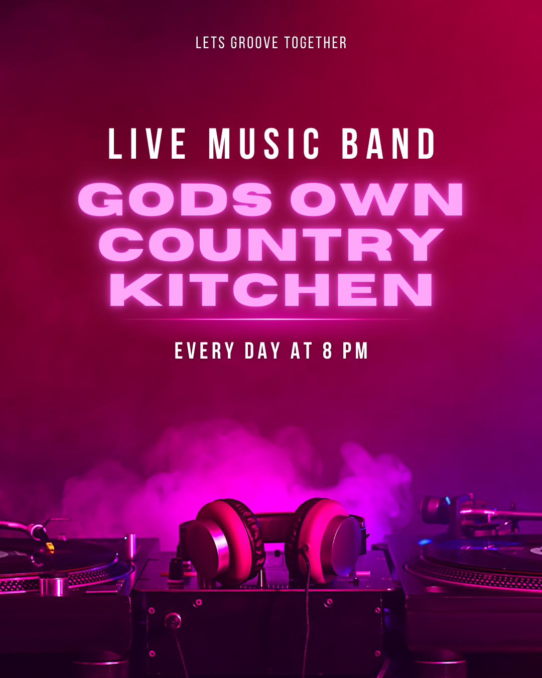 Gods Own Country Kitchen - Live Music